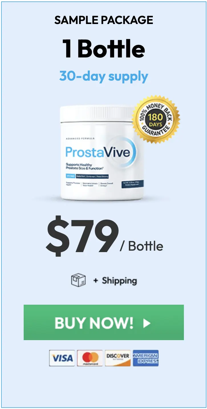 Prostavive one  bottles price