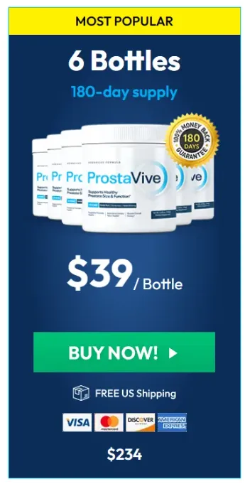 ProstaVive 6 bottle